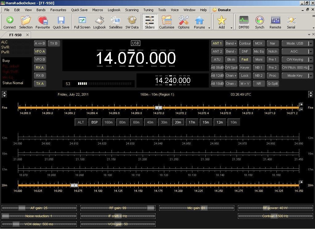 Logiciels radioamateur 