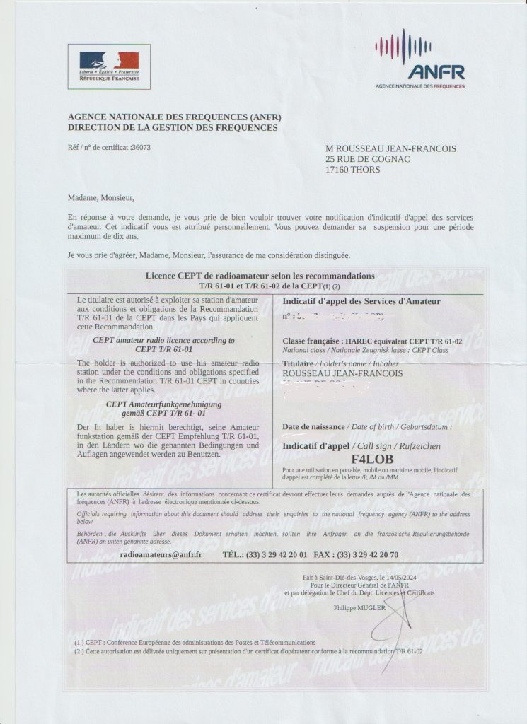 Examen radioamateur Examen radioamateur